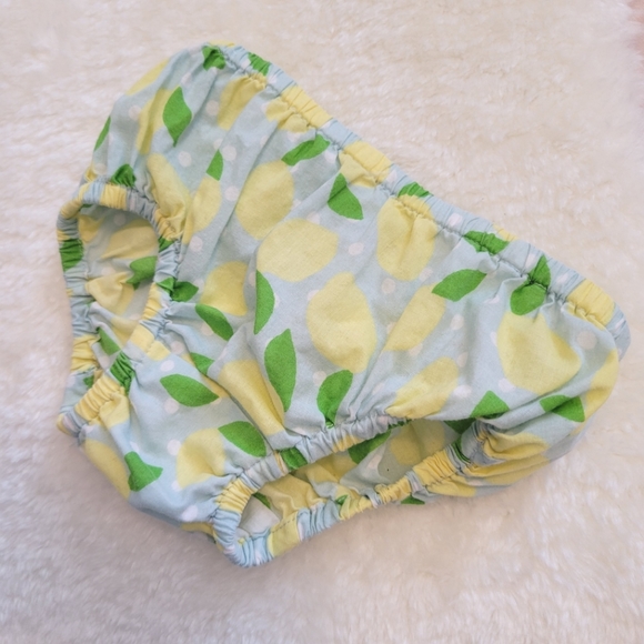 Baby Boden Summer Lemon Dress and Bloomers | 0-3M - Picture 6 of 7